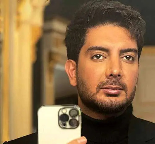 عکس قدیمی فرزاد فرزین و محسن یگانه