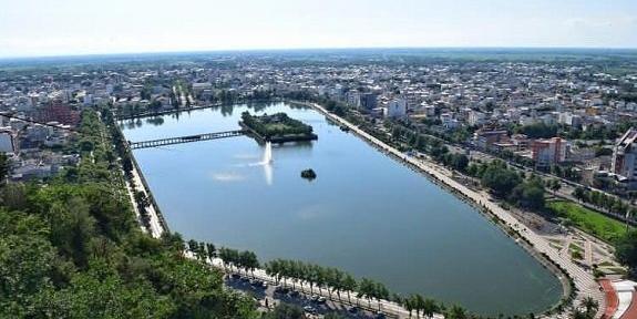 عکس قدیمی دور استخر لاهیجان
