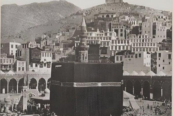 عکس قدیمی از کعبه