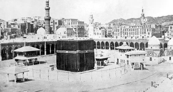 عکس قدیمی از کعبه