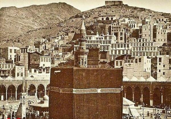 عکس های قدیمی از کعبه