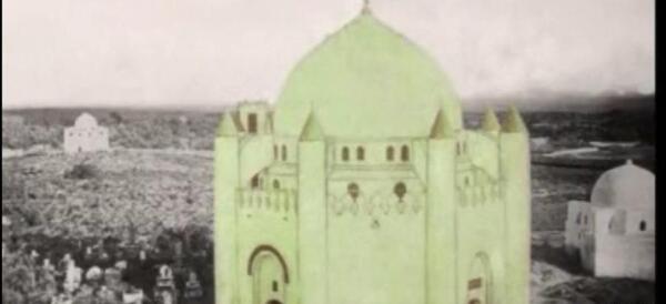 عکس قدیمی از قبرستان بقیع