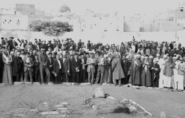 عکس قدیمی از قبرستان بقیع