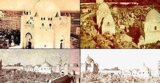 عکس قدیمی از قبرستان بقیع