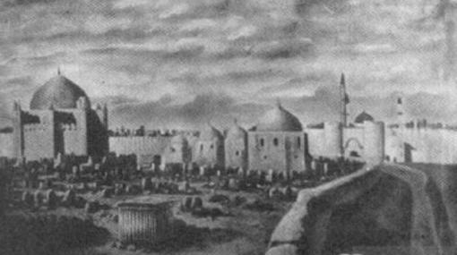 عکس قدیمی از قبرستان بقیع