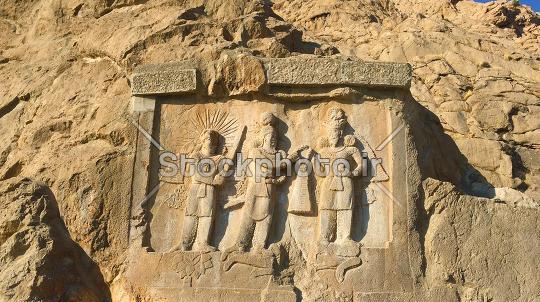 عکس های قدیمی طاق بستان