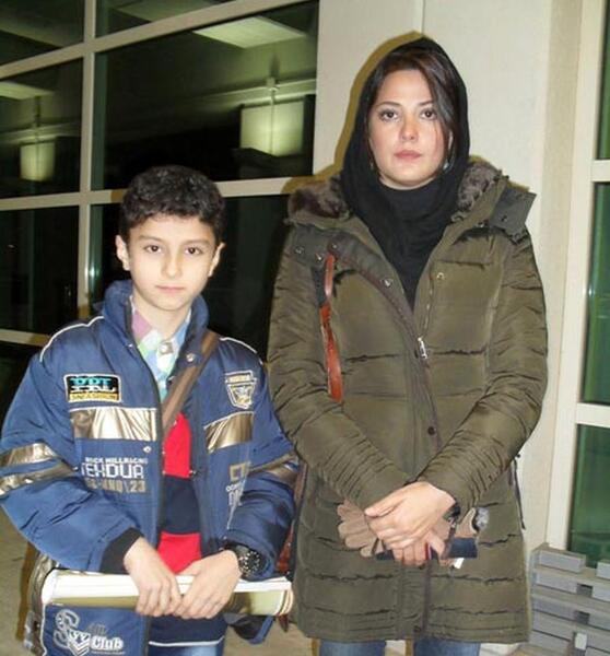 عکس قدیمی از طناز طباطبایی
