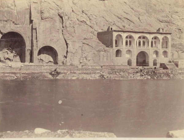 قدیمی ترین عکس طاق بستان