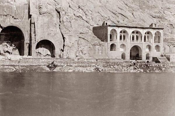 قدیمی ترین عکس طاق بستان