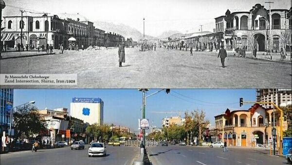 عکس محله های قدیمی شیراز