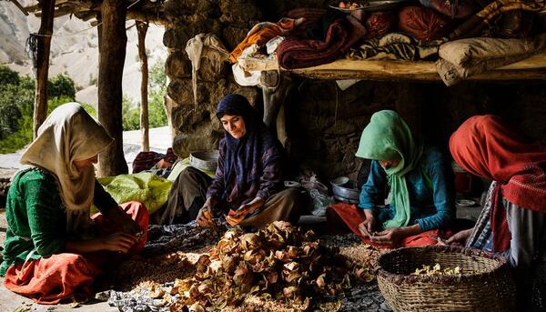 عکس قدیمی زنان لر