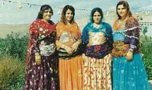 عکس قدیمی زنان کورد