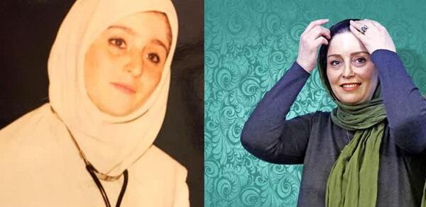 عکس قدیمی از ژاله صامتی