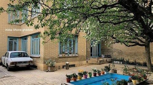 عکس حیاط قدیمی زیبا