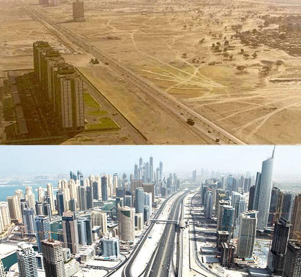 عکس قدیمی شهر دبی