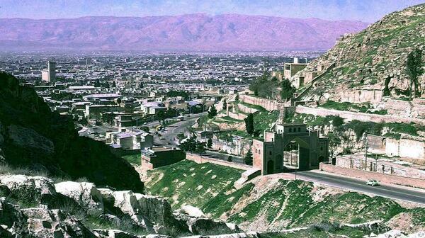 عکس قدیمی از دروازه قرآن شیراز