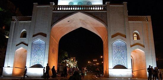 عکس قدیمی از دروازه قرآن شیراز