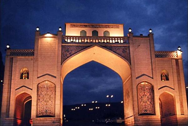 عکس قدیمی از دروازه قرآن شیراز