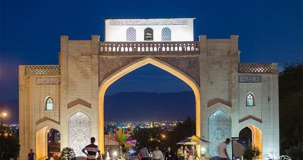 عکس قدیمی از دروازه قرآن شیراز