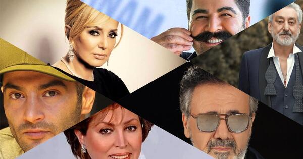 عکس دسته جمعی خوانندگان قدیمی ایرانی