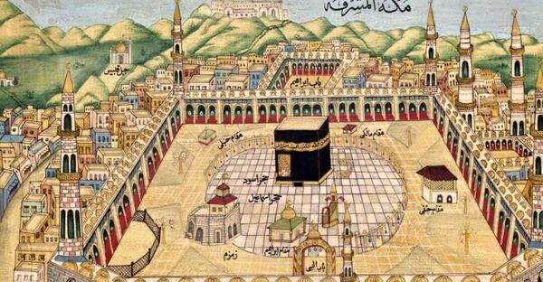 قدیمی ترین عکس خانه خدا کعبه
