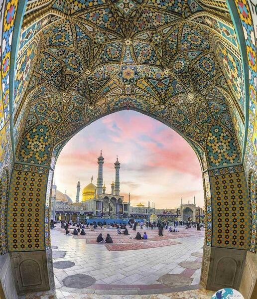 قدیمی ترین عکس از حرم حضرت معصومه