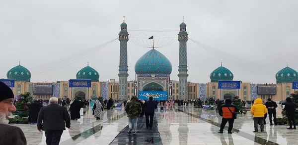 عکس قدیمی از جمکران