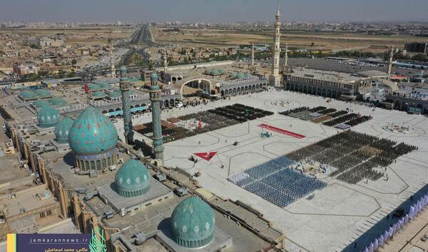 عکس قدیمی از جمکران