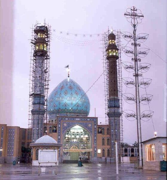 عکس قدیمی از جمکران