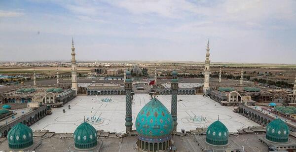 عکس قدیمی از جمکران