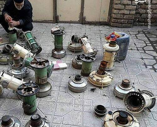 عکس چراغ نفتی های قدیمی