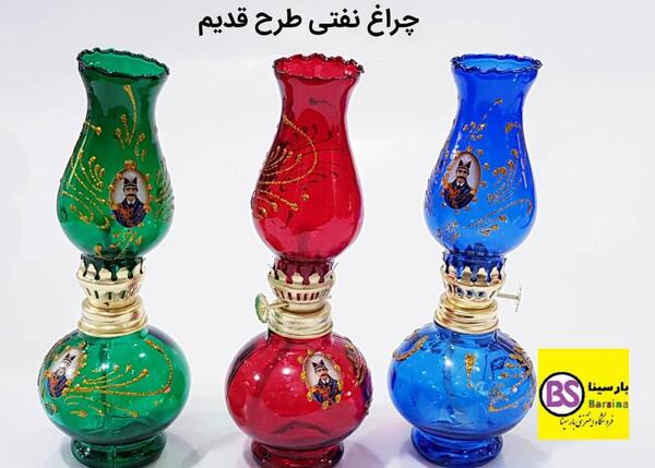 عکس چراغ نفتی قدیمی جیوه دار