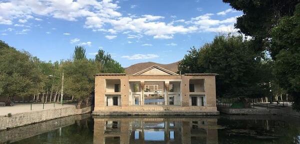 عکس قدیمی چشمه علی دامغان