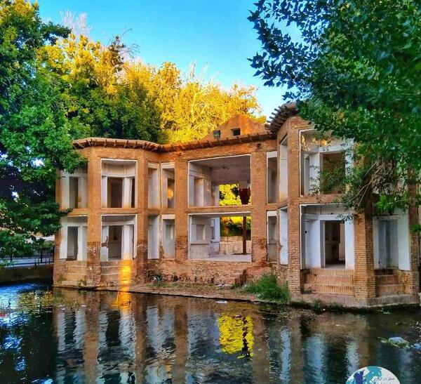 عکس قدیمی چشمه علی دامغان