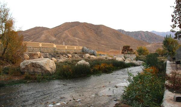 عکس قدیمی چشمه علی دامغان