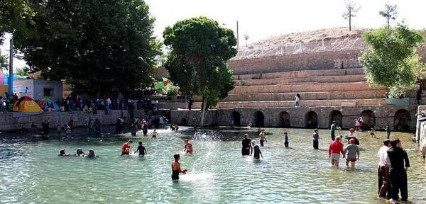 عکس های قدیمی چشمه علی