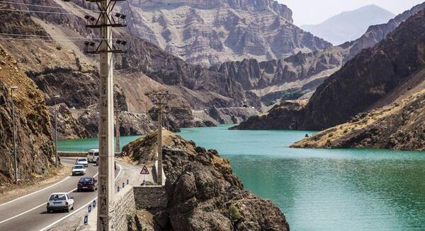 عکس های قدیمی از جاده چالوس