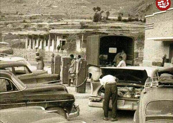 عکس های قدیمی از جاده چالوس