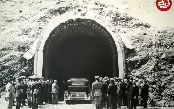 عکس های قدیمی از جاده چالوس