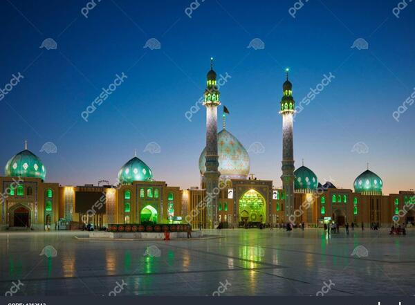 عکس های قدیمی مسجد جمکران
