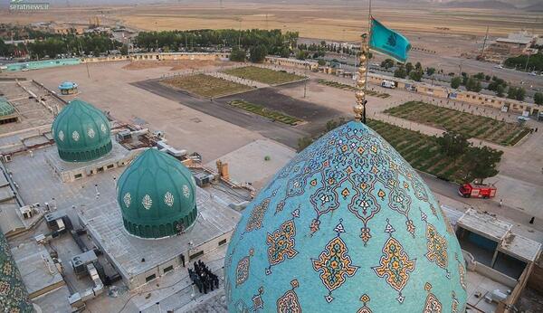 عکس های قدیمی مسجد جمکران