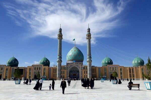 عکس های قدیمی مسجد جمکران
