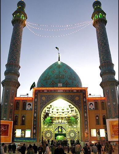 عکس های قدیمی مسجد جمکران