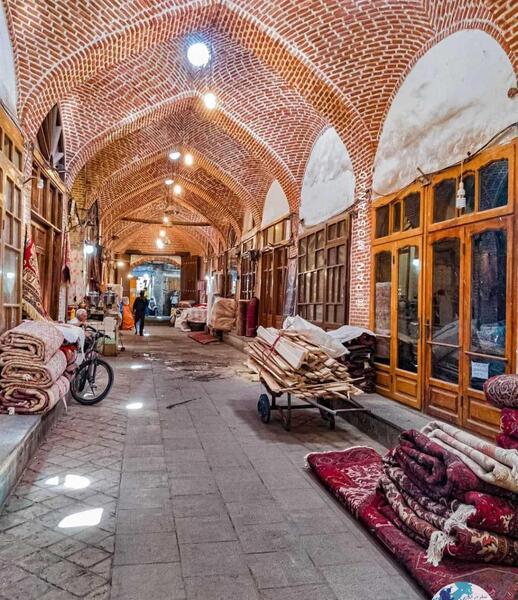 عکس بازار قدیمی تبریز