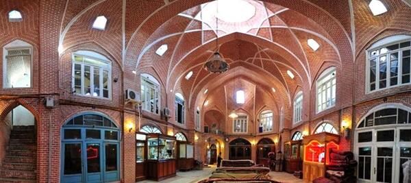 عکس بازار قدیمی تبریز