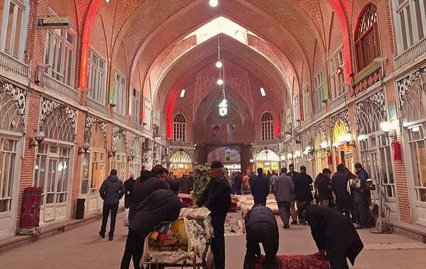 عکس بازار قدیمی تبریز