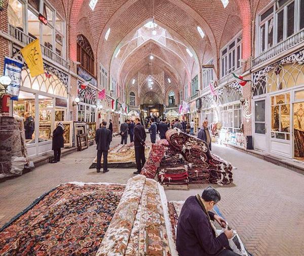 عکس بازار قدیمی تبریز