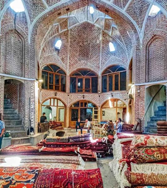 عکس بازار قدیمی تبریز