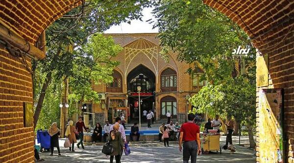 عکس بازار قدیمی تبریز
