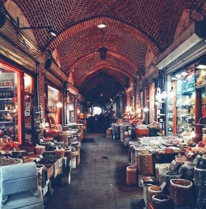 عکس بازار قدیمی تبریز